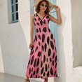thumbnail image 2 of Leopard Print Pattern Sleeveless Dress Female Clothing Dress Women Summer 2025 Dress, 2 of 7