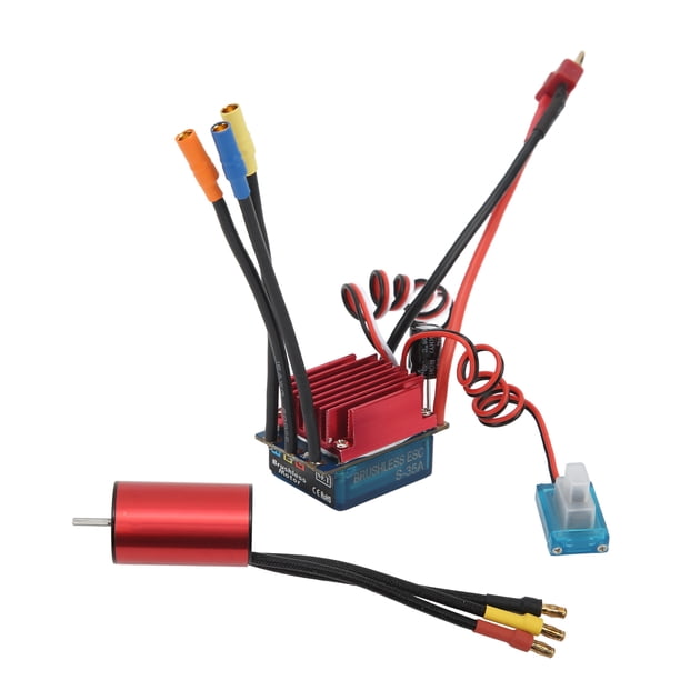 KV Brushless Motorand AESC,4600KV Brushless Motor and RC Car Brushless ...
