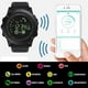 thumbnail image 1 of Mirar Spovan Reloj digital deportivo al aire libre para hombres con reloj podómetro para iOS y Android 50M impermeable Spovan Mirar, 1 of 6
