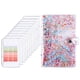 thumbnail image 1 of Carpeta de sobres de tamaño A6 con presupuesto, carpeta de planificación de presupuesto con cubierta de lentejuelas transparentes, 8 bolsillos con cremaller, 1 of 8
