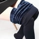 thumbnail image 2 of Leggings de terciopelo perlado para mujer, otoño e invierno, además de pantalones de una pieza acolchados de terciopelo, pantalones ajustados y cálidos, 2 of 6
