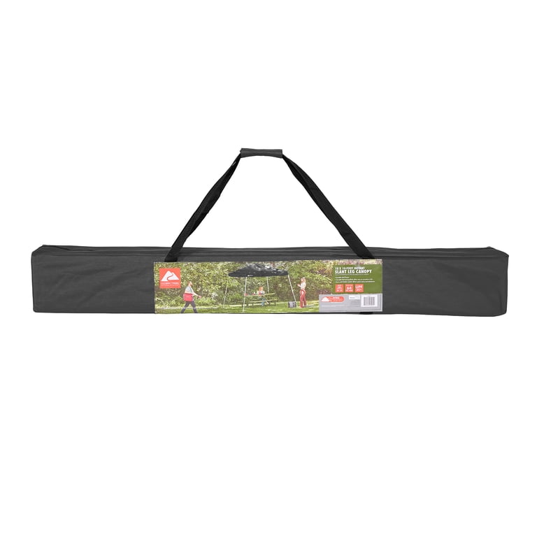 Ozark Trail 10' x 10' Instant Slant Leg Pop-up Canopy, Outdoor