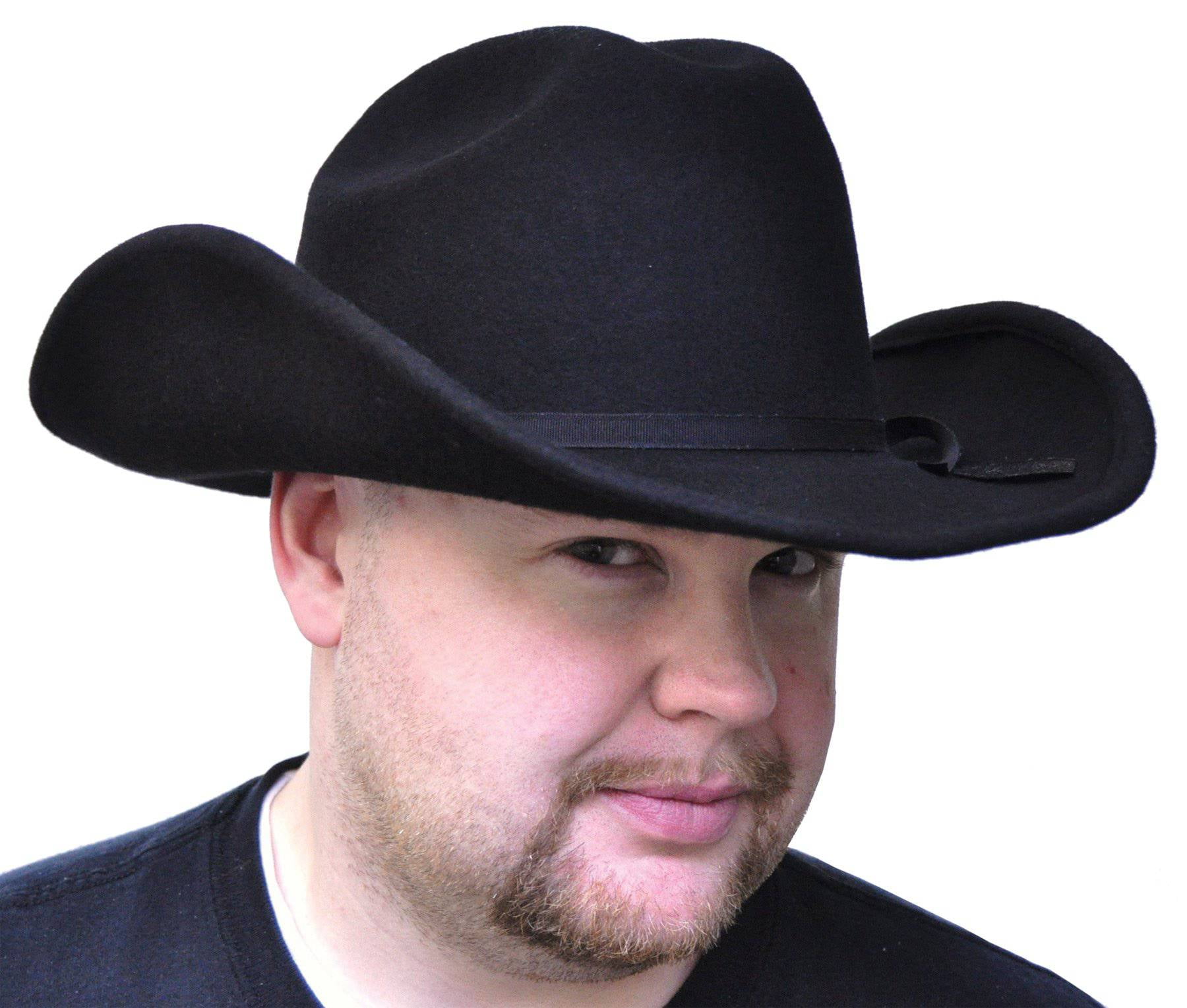 Dorfman - Pacific Cowboy Hat Black Felt 
