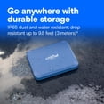 thumbnail image 4 of SSD portátil Crucial X10 8 TB USB 3.2 USB-C 2.100 MB/s azul, 4 of 6