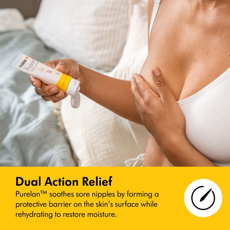 Medela Purelan Lanolin Cream for Breastfeeding, 100% Natural, 1.3