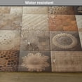 thumbnail image 5 of Ambesonne Brown Place Mats Set of 4, Sepia Color Palette Boho Art, Standard Size, Beige and Pale Cinnamon, 5 of 5