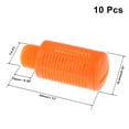 thumbnail image 2 of Plastic Pneumatic Muffler Exhaust Air Line  1/4 PT Orange 10pcs, 2 of 4