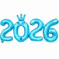 thumbnail image 1 of 40 Inch 2026 Numbers Balloon New Years Eve Graduation Birthday Party Decorations, 1 of 8
