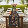 thumbnail image 4 of Table Runners 72 Inches Long Dress Scarves, Boho Flowers Farmhouse Kitchen/Dining Table Runner, Coffee Tablerunners, Spring Abstract Watercolor Floral Leaf 18x72 Inch, 4 of 9
