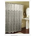 thumbnail image 2 of spring Home Romance Lace Fabric Shower Curtain with an Attached Valance, 70 X 72 Long, 2 of 3