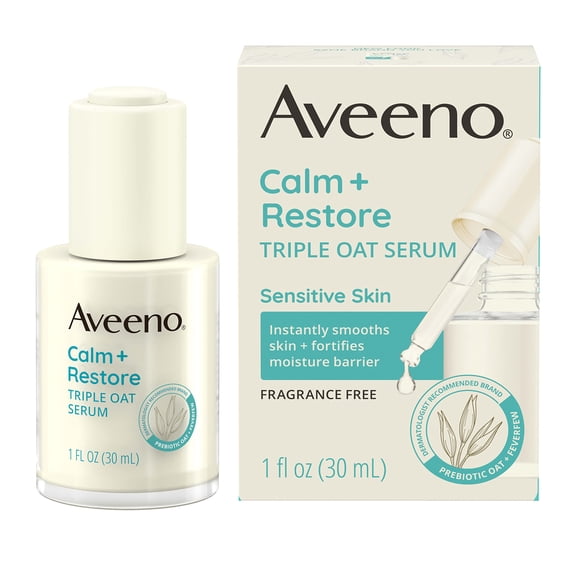 Sérum facial Aveeno Calm + Restore Triple Oat 30 ml Sensitive