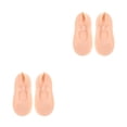 thumbnail image 2 of Soidarity 1 par de calcetines de silicona para el cuidado de los pies, calcetines de Gel transpirables, protección profesional para eliminar Color de piel/33-39 2piezas, 2 of 6