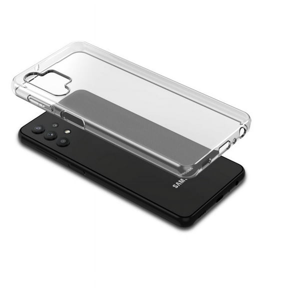 for Samsung Galaxy A32 5G Case HD Clear Transparent Thin Hybrid Premium Flexible Candy Silicone Gummy TPU Rubber Gel Soft Protective Cover ,Xpm Phone Case