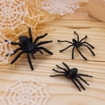 thumbnail image 6 of 20Pcs/Pack Party Supplies Spider Web Halloween Haunted House Prop Decorative Spiders Plastic Fake Spider Prank Toys G 5X6CM 5PCS, 6 of 8