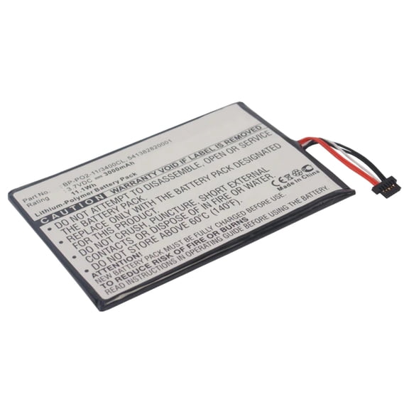 Batteries N Accessories BNA-WB-P7195 E Book E Reader Battery - Li-Pol, 3.7V, 3000 mAh, Ultra High Capacity Battery - Replacement for Pandigital 541382820001 Battery
