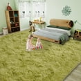 thumbnail image 5 of ZENELESS Large Fluffy Rugs for Living Room,9x12ft Rectangular Shag Rug Carpets for Living Room Bedroom Nursery Grass Green, 5 of 7