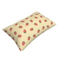 thumbnail image 2 of Fotbe Strawberries Pillow Cases - Envelope Closure - Luxury, Extra Soft, Cooling Pillow Covers - Wrinkle, Fade, Stain Resistant-14"x20", 2 of 8