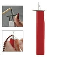 thumbnail image 3 of Abbracc Professional Bead Knotting Tool, Jewelry Making Tool Create Secure Knots DIY Crafting Knot Tool Handheld Bead Knotter for Stringing Pearls , Red, 3 of 9