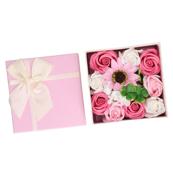 Jabón de flores NikouMX Jabón de baño de flores de simulación San Valentín