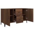 thumbnail image 5 of vidaXL Sideboard Brown Oak 100x36x60 cm Engineered Wood, 5 of 5
