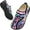 Black Multi, variant on Leisfit Womens Slippers Wide Diabetic Shoes for Women Adjustable Swollen Feet Outdoor Indoor Walking Shoes