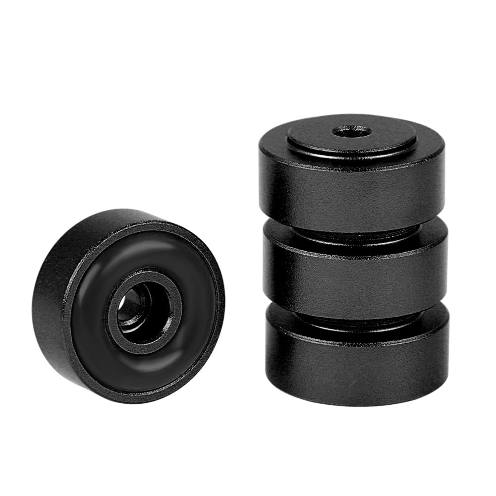 Garosa Amplifier Feet, Amplifier Pads Feet, 4PCS 20*8mm Aluminum Alloy Amplifier Feet Shock
