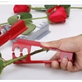 thumbnail image 4 of Red Rose Thorn Stripper Professional Florist Tool Adjustable Flower Stem Stripper for Bouquet Arranging Wedding Flowers and Gardening, 4 of 7