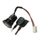 thumbnail image 1 of Juego de cerradura de llave de encendido perfecl para scooter eléctrico con 2 llaves fácil instalación accesorios para bicicleta eléctrica, 1 of 7