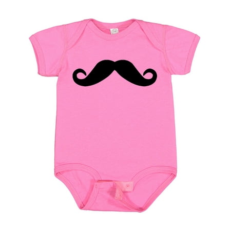 

Inktastic Mustache Gift Baby Boy or Baby Girl Bodysuit