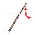 thumbnail image 2 of RENACLIPY Traditional Handmade Bamboo Flute Chinese Musical Instrument Multi Color for Beginner Music, 2 of 7