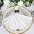 thumbnail image 7 of Efavormart Pack of 5 Premium White 20" x 20" Washable Cotton Napkins Great for Wedding Party Restaurant Dinner Parties, 7 of 7