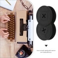 thumbnail image 3 of 2Pcs Twin Spool Typewriter Ribbon Black Plastic for Classic Portable Manual Typewriter Adults School Use, 3 of 6