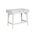 thumbnail image 3 of Origins by Alpine White Pearl Wood Bedroom Vanity in White, 3 of 10