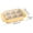 Yellow, variant on Qholemyo 6 Hole ice cubes Maker With Cover Small Refrigerator Ice Tray Easy Release Ice Lattice