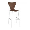 thumbnail image 3 of Heavenly Collection Noyer Bois Tabouret de Bar, 3 of 3