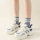 thumbnail image 5 of Calcetines deportivos a rayas para mujer, 6 pares, de Socks Digoon, 5 of 7