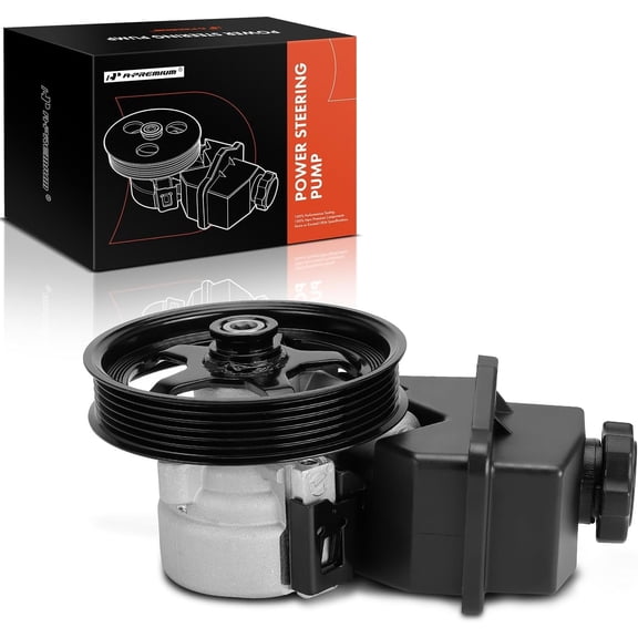A-Premium Power Steering Pump with Reservoir and Pulley Replacement for Chevrolet Impala 2006-2011 Monte Carlo 2006-2007