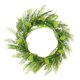 thumbnail image 1 of Guirnalda Planta falsa Hojas de helecho Guirnalda Decoración verde Decoración colgante Colgador de puerta de boda Blanco tholdsy HA9069-01B, 1 of 6