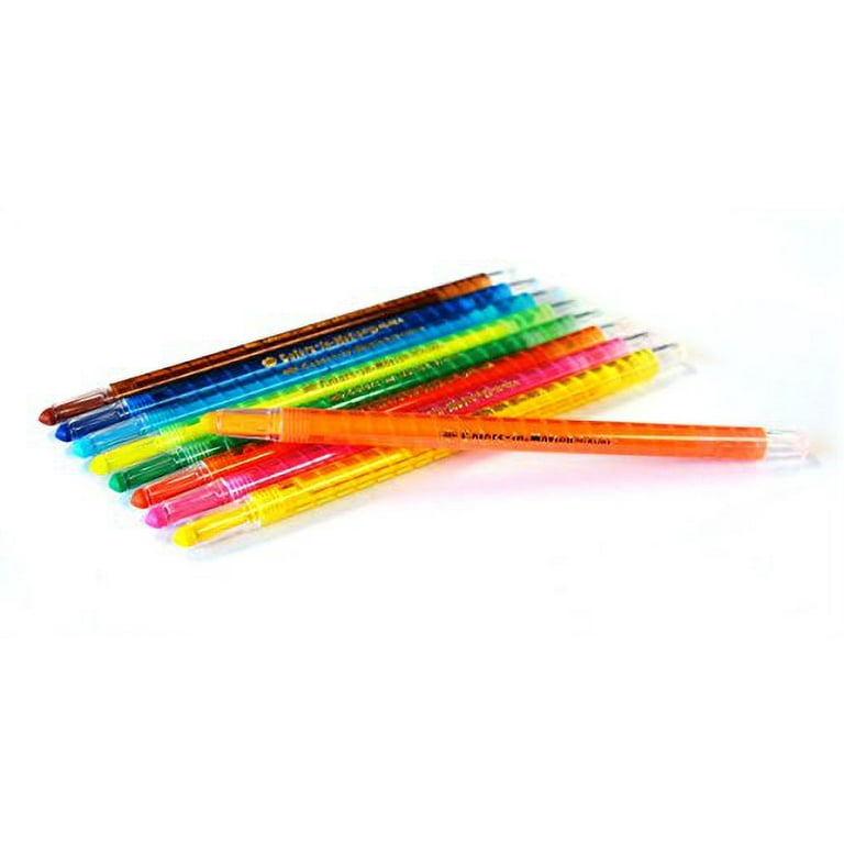 Imagine 354889 Twist-Up Crayons, Assorted Colors (6 Pack)