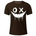 thumbnail image 4 of Donemore Men's Summer Round Neck Short Sleeve T-Shirt with Trendy Printed Design, Lightweight Breathable Casual Top for Daily Wear, Versatile Stylish Men's Clothing, 4 of 4