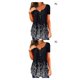 thumbnail image 4 of Camiseta de poliéster sweethay para mujer blusa plisada estampado Floral cuello en V, 4 of 6