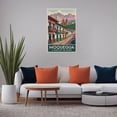 thumbnail image 5 of Moquegua Peru Vintage Travel Poster with Quiet Plazas And Architectural Beauty Print Poster, 5 of 8