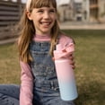 thumbnail image 5 of Simple Modern 18 fl oz Insulated Stainless Steel Summit Water Bottle with Covered Silicone Straw Lid | Sweet Taffy, 5 of 7