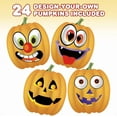 thumbnail image 2 of ArtCreativity Jack O Lantern Sticker Set, 24 Sheets, DIY Halloween Pumpkin Faces, Craft Activity for Kids Ages 3+, 2 of 6