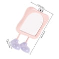 thumbnail image 2 of FESTFENDS Espejo Pequeño Rosa Para Maquillaje Con Portátil Y Definición Para Oficina, 2 of 8