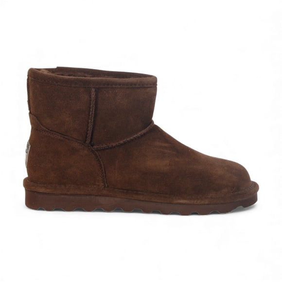 BEARPAW Women's Alyssa Walnut Ankle Boots<span> - </span>10