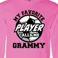 thumbnail image 4 of Inktastic Soccer My Favorite Player Calls Me Grammy Long Sleeve T-Shirt, 4 of 5
