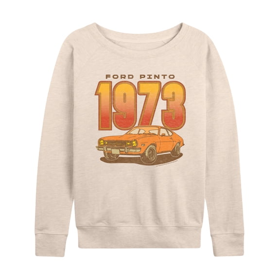 Ford - 1973 Ford Pinto - Women's French Terry Pullover Sweatshirt