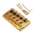 thumbnail image 4 of lionlar 5 String Bass Bridge Tailpiece for Guitar Electric Bass Instruments Gold, 4 of 9