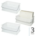 thumbnail image 2 of Medium Stackable Shower Caddy Basket for College Dorm or Bathroom - Shower Tote for Shampoo and Body Wash - Made in USA, 2 of 8